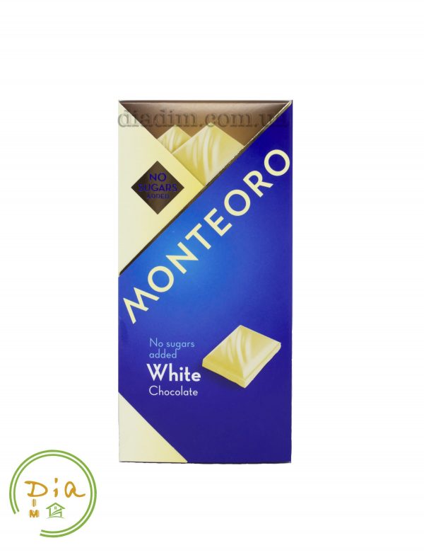 Білий шоколад без цукру Monteoro