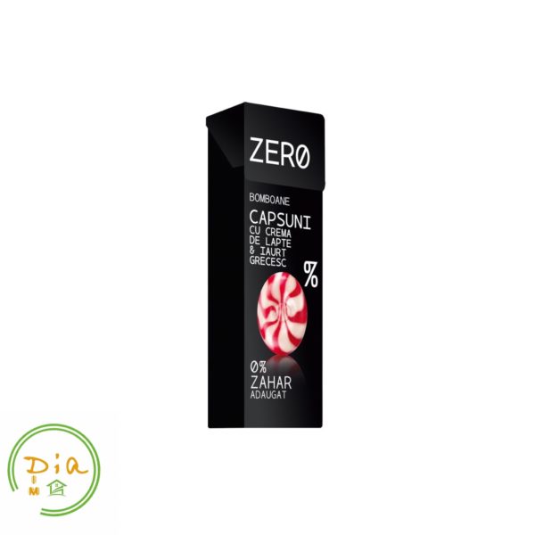 Льодяники без цукру з полуницею і грецьким йогрутом ZERO