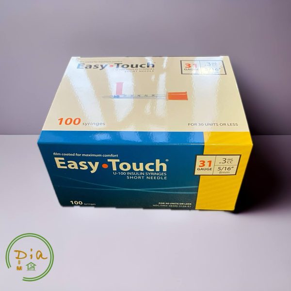 Easy Touch U100 31G інсулінові шприци