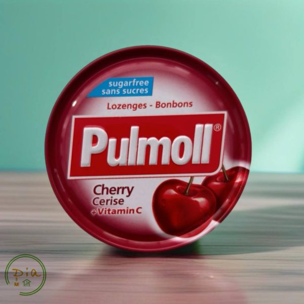 Льодяники без цукру з вишнею і аронією та вітаміном С Pulmoll
